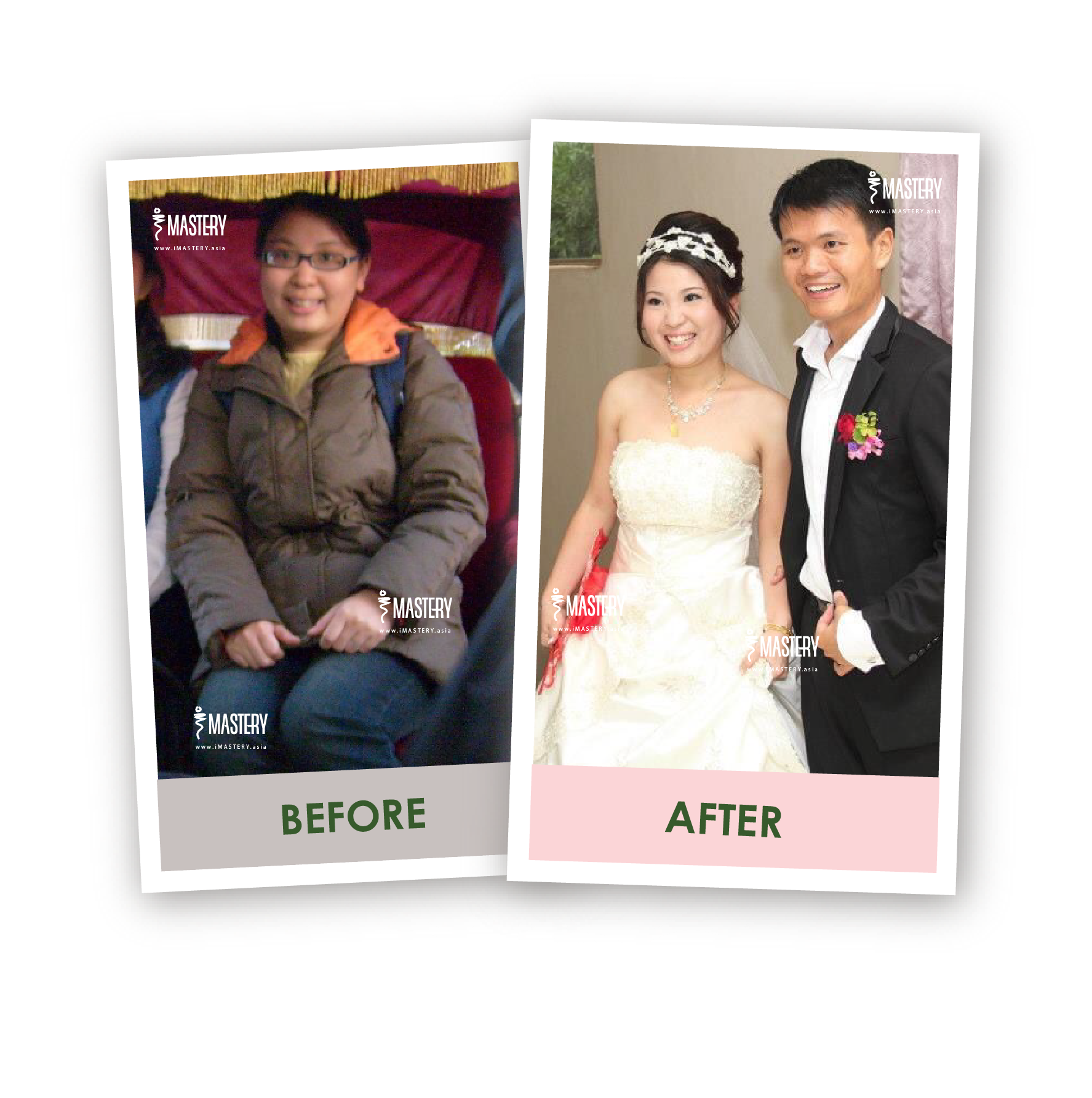TROIS iMASTERY wedding Poh Huey lose weight